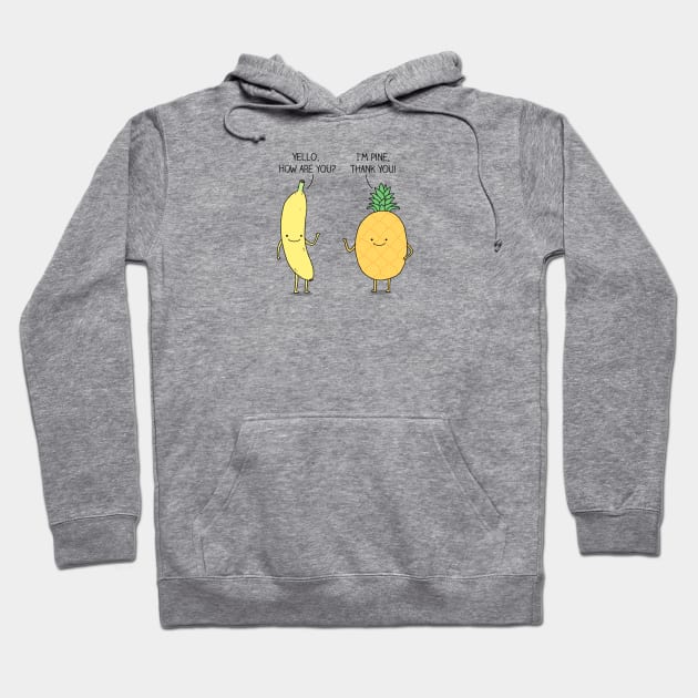 Fruitful conversation Hoodie by milkyprint